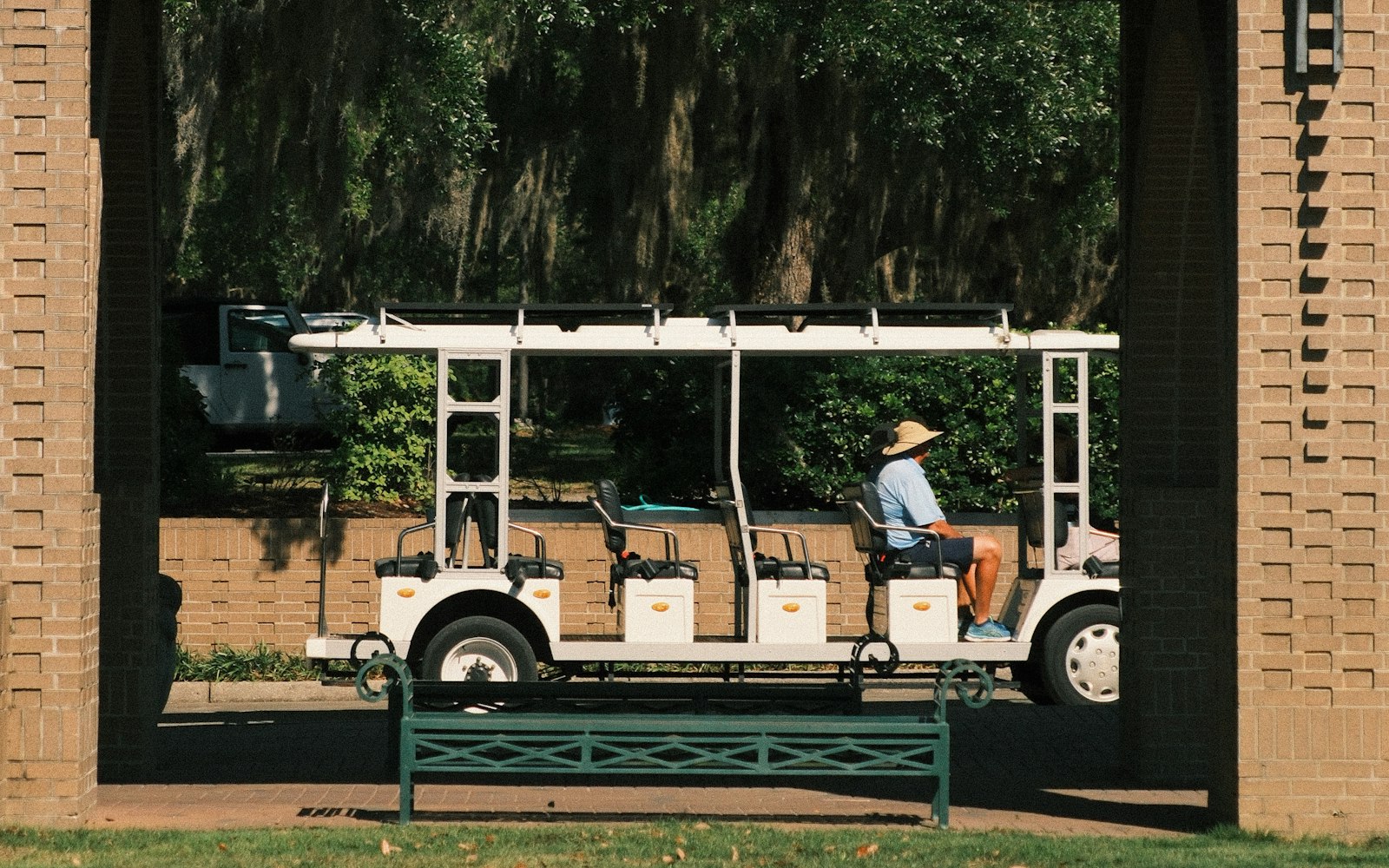 Rent a golf cart